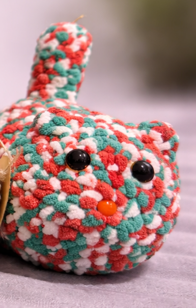 Chat miche au crochet